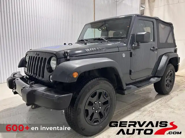 Jeep Wrangler Willys Wheeler 2 portes 4RM 2017 à vendre
