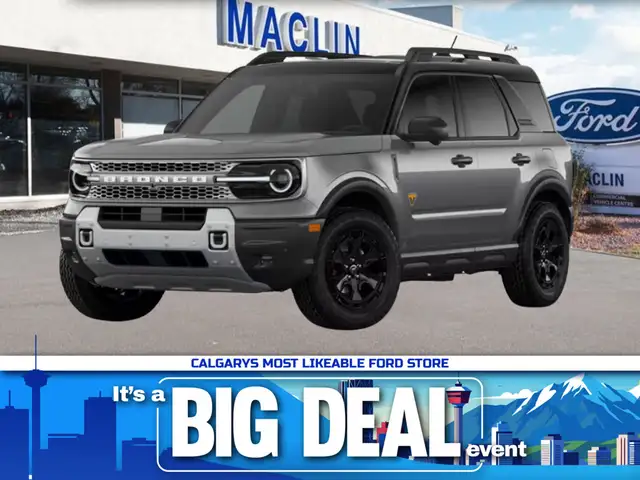 2026 Ford Bronco Sport BADLANDS | SASQUATCH BADLANDS PACKAGE |