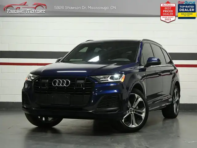 2022 Audi Q7 Progressiv S-Line 360CAM Navigation Panoramic Roof