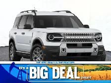 2026 Ford Bronco Sport BIG BEND | BLACK DIAMOND OFF ROAD PACKAGE