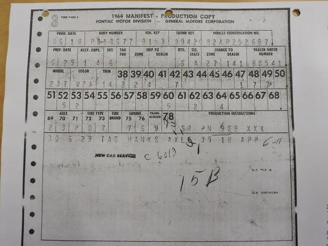 1964 Pontiac GTO 389 Tri Power 4-Speed With 3-Year Warranty - Photo 19