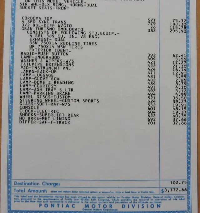 1964 Pontiac GTO 389 Tri Power 4-Speed With 3-Year Warranty - Photo 22