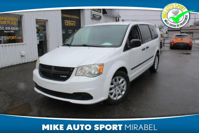 2014 RAM Cargo Van Empattement de 119 po !