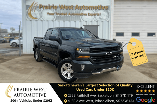 2017 Chevrolet Silverado 1500 LT Extended Cab 5.3l V8 - No Repor