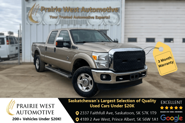 2011 Ford Super Duty F-350 SRW XLT Crew Cab 6.7L V8 - No Reporte