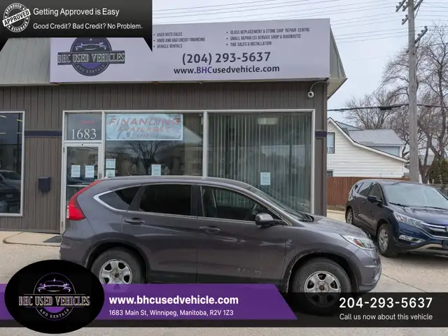 2015 Honda CR-V AWD SE- Incl. 1 Yr Warranty $17,999
