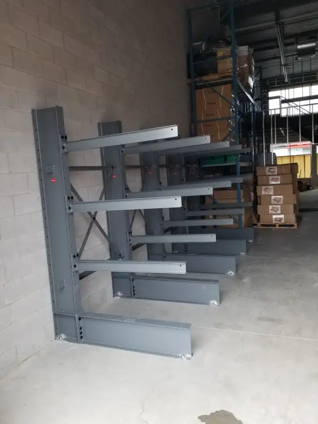 8’ tall cantilever racking in stock - quick ship ready. - Photo 2