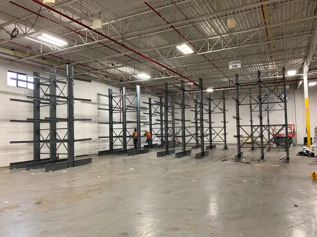 16’ tall cantilever racking in stock - quick ship ready. - Photo 10