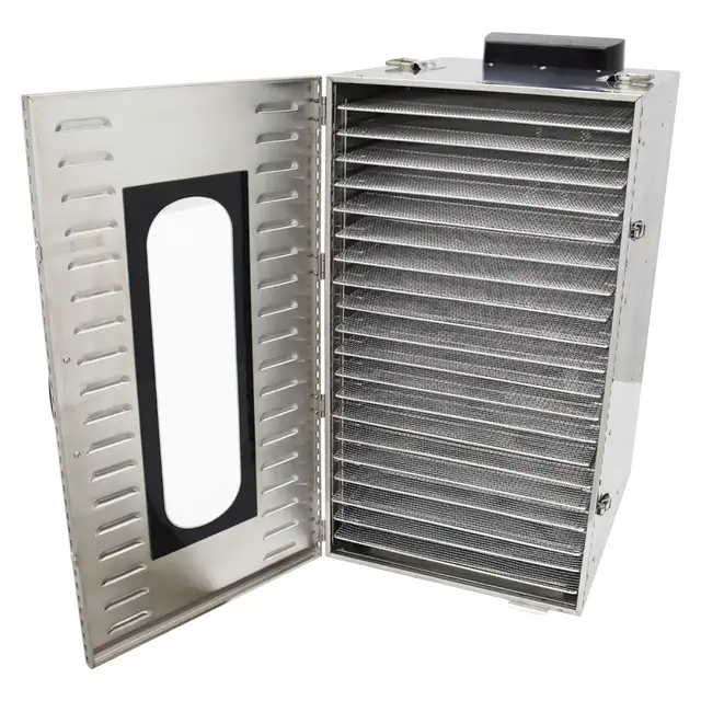 20 Trays Food Dehydrator Jerky Jerky Air Dry Machine   239404 - Photo 4