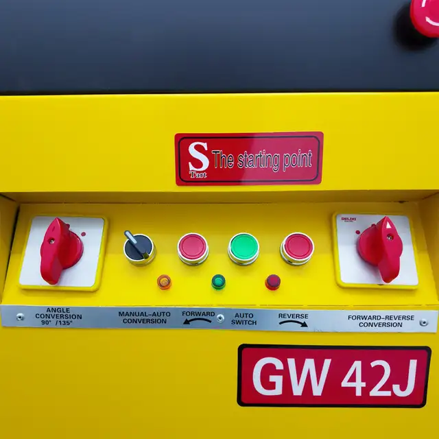 GW42J Large Electric Rebar Bending Bender Machine 056658 - Photo 4