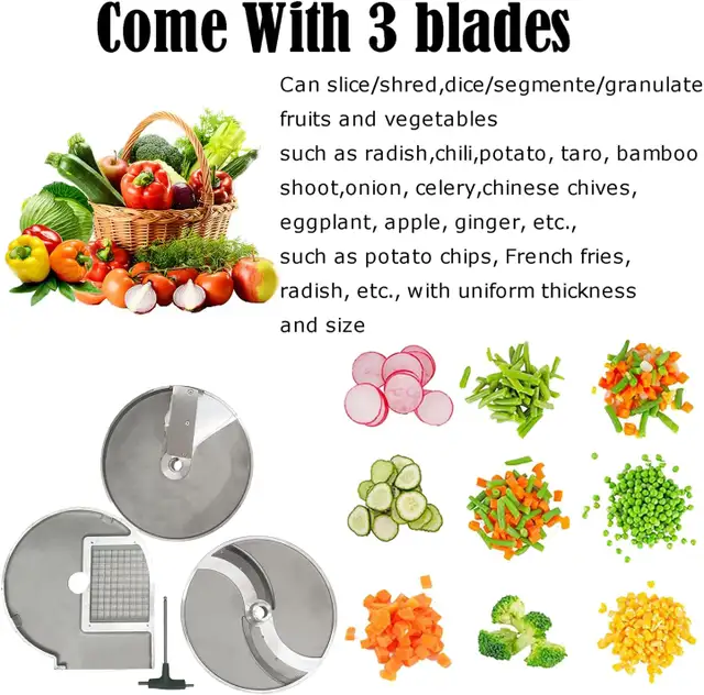 Fruit and Vegetable Slicing/Shredding/Dicing Machine 056758 - Photo 2