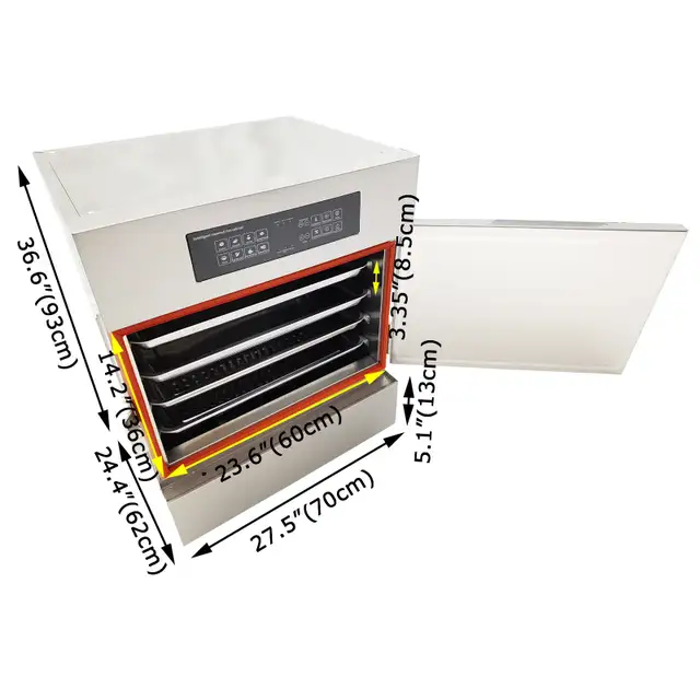 220V Commercial Intelligent Four Tray Steaming Cabinet 057048 - Photo 8