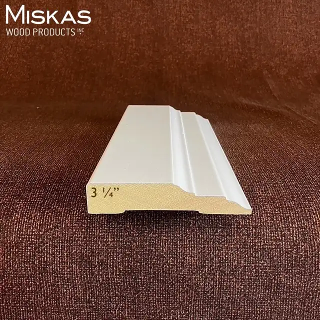 Baseboard Mouldings Primed – Local Manufacturer