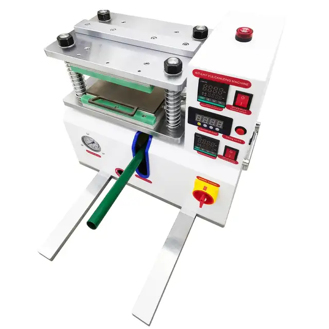 50~350℃ Range Desktop Flat Plate Vulcanizing Machine 110V 057066 - Photo 2