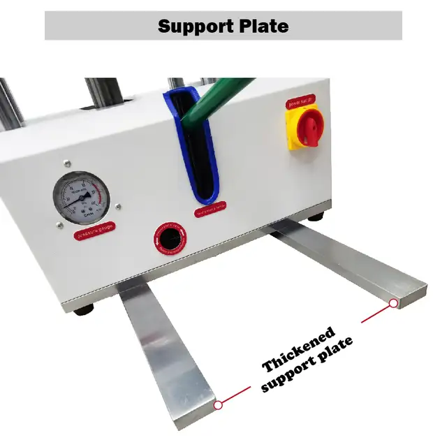 50~350℃ Range Desktop Flat Plate Vulcanizing Machine 110V 057066 - Photo 9