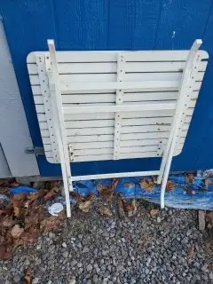 SIX OUTDOOR COMMERCIAL PATIO TABLES - Photo 2