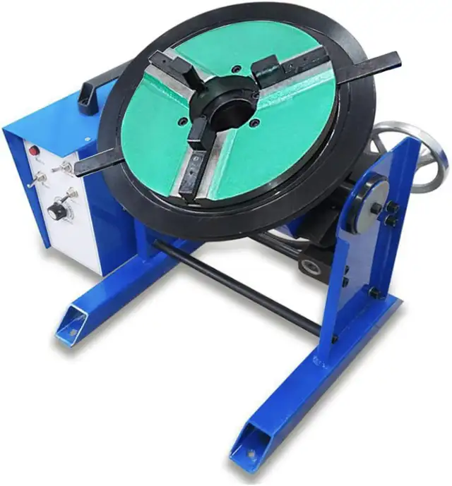 110V 50KG Welding Positioner Turntable with 200mm Chuck 251098