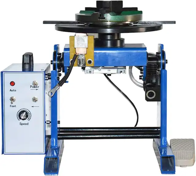 110V 50KG Welding Positioner Turntable with 200mm Chuck 251098 - Photo 5