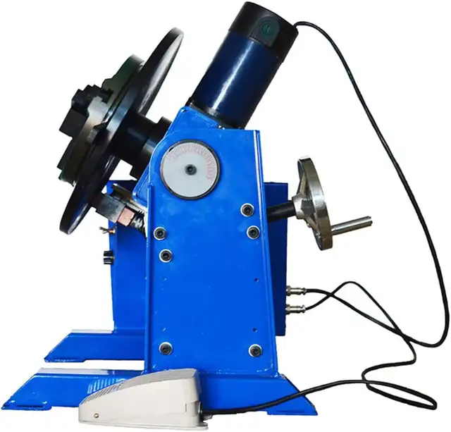 110V 50KG Welding Positioner Turntable with 200mm Chuck 251098 - Photo 8