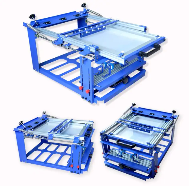 Cylindrical Screen Printing Press for Mugs Pen Cup Bottle 006596