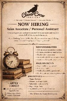 CUSTOMER SERVICE RELATED—APPLY NOW