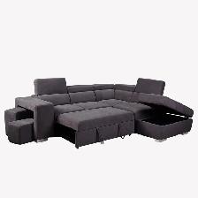 New Smart Sectional Sofa Bed With Corner Chaise Now On Sale