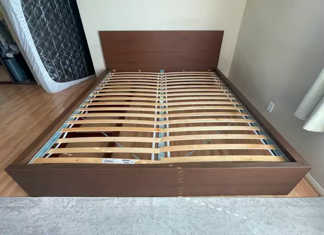 Ikea Malm King Bed   Slats   4 Drawers - Only $275! - Photo 3