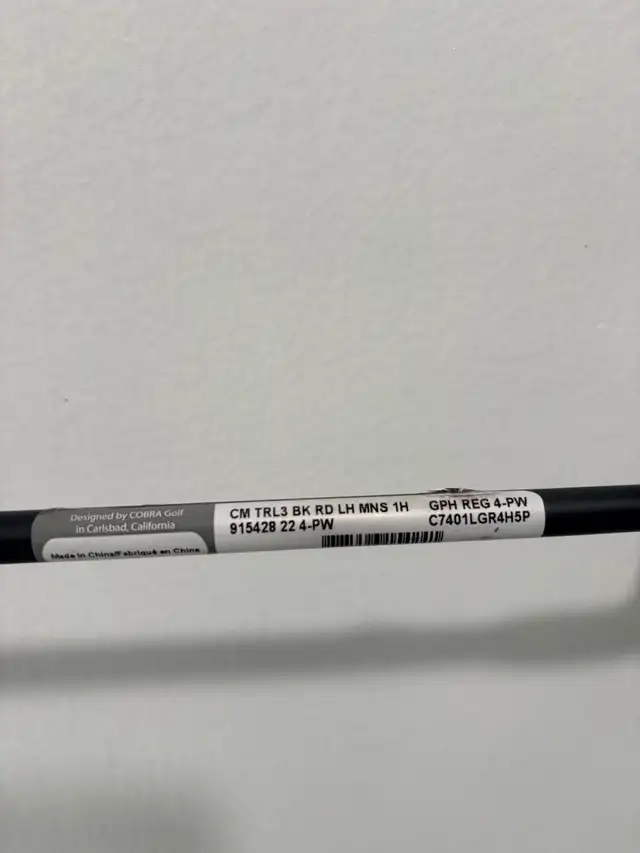 Cobra T-Rail Left hand Golf Club irons - Photo 8