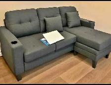 L shape (Brand New)  '3'4'5'6 seater sectional sofa couches Avai