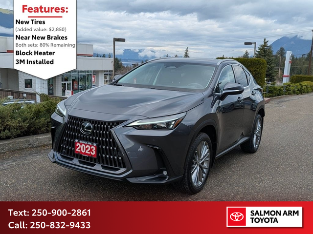 2023 Lexus NX 350 NEW TIRES, NEAR NEW BRAKES, BLOCK HEATER, 3M