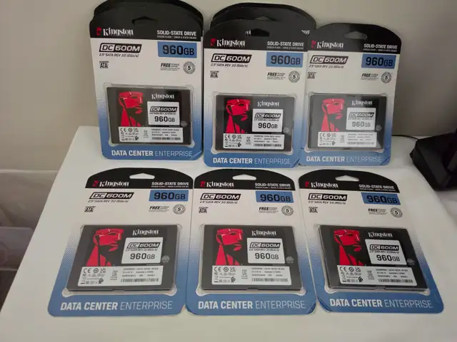 SOLID STATE DRIVE KINGSTON DC 600M 2.5 SATA -960GB, 3.0 - Photo 6