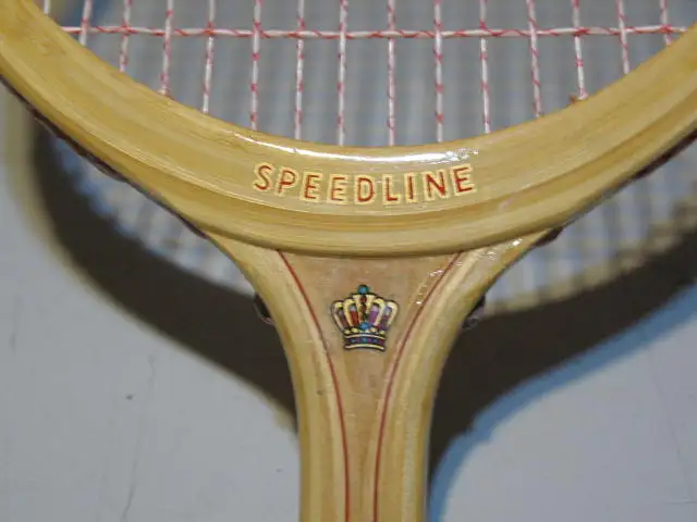 Vintage Slazenger Speedline Wooden Squash Racket, LIKE NEW - Photo 3