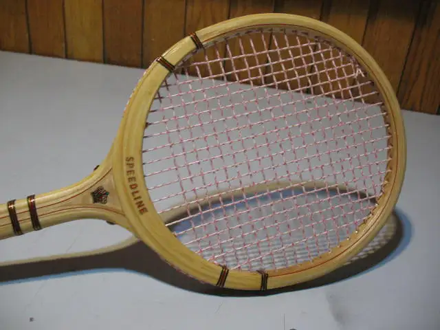 Vintage Slazenger Speedline Wooden Squash Racket, LIKE NEW - Photo 7