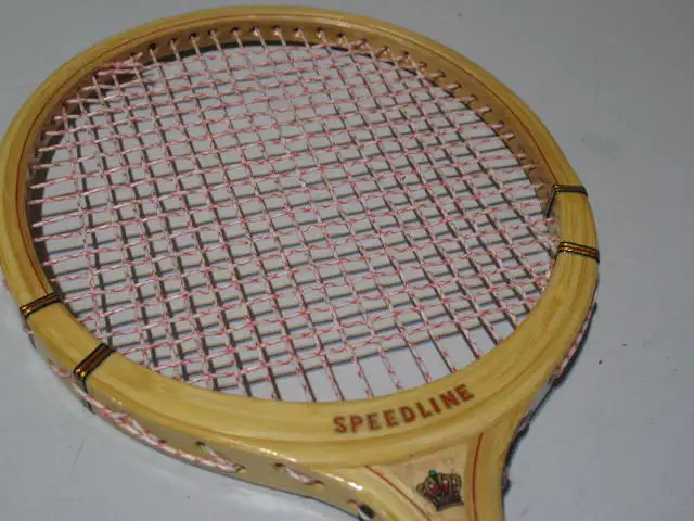 Vintage Slazenger Speedline Wooden Squash Racket, LIKE NEW - Photo 10