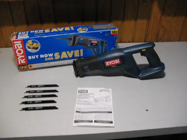 RYOBI 18V Cordless Reciprocating Saw, Brand New (Tool Only) - Photo 6