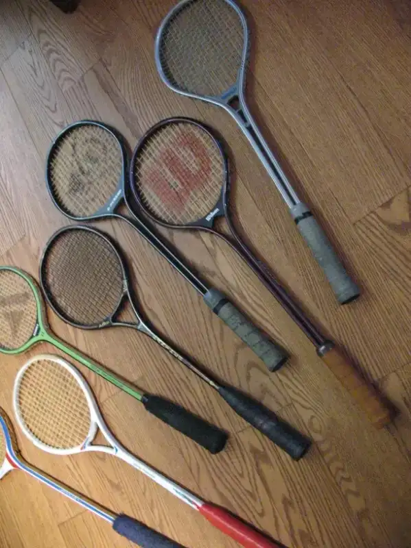 Vintage Squash Rackets - Photo 9