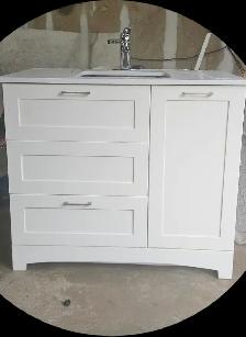 free bathroom vanity