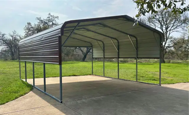 11x19 Heavy Duty Steel Carport - Photo 3
