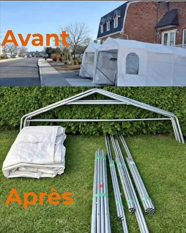 Desinstallation de Tempo / Abris auto