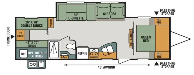 2018 K-Z INC. SPORTSMEN LE 301BHLE Travel Trailer - Photo 28