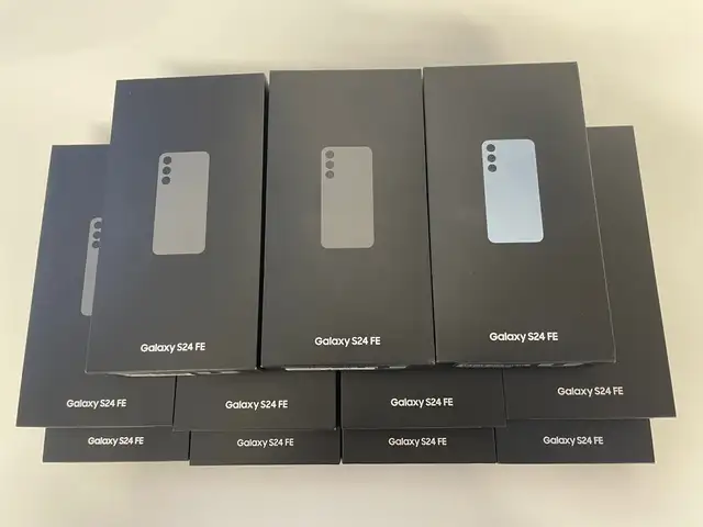 New Samsung S24 FE 128GB – Unlocked   Warranty – $550!