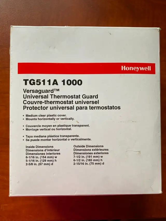 Couvre thermostat universel – Honeywell - NEUF