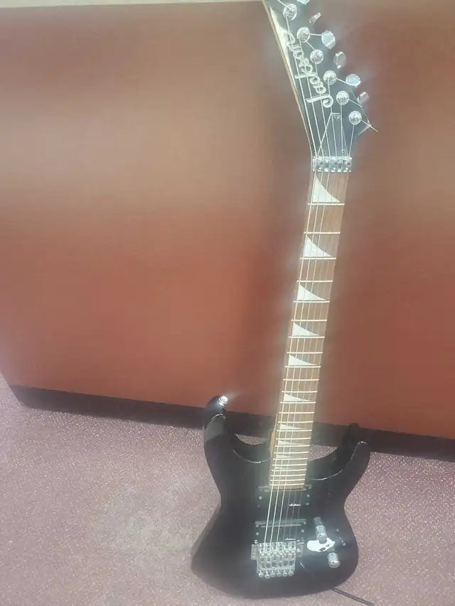 Jackson Black Electric Guitar