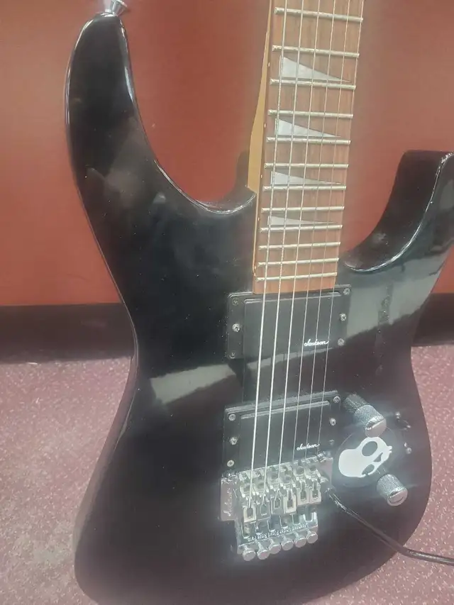 Jackson Black Electric Guitar - Photo 2