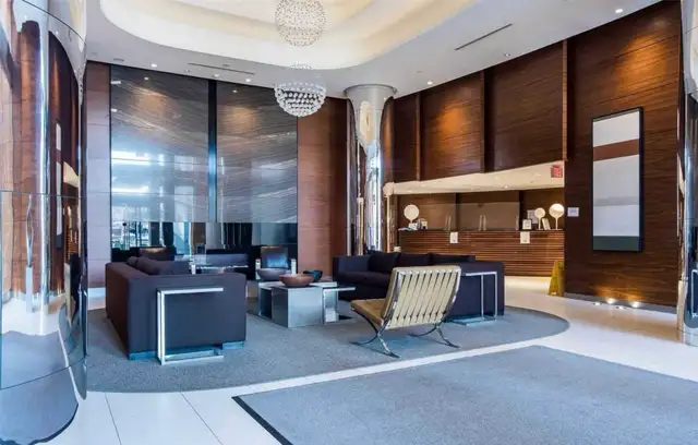 1 Den (Den with a door) |CN Views |$2350 | Near Subway   Parking - Photo 3