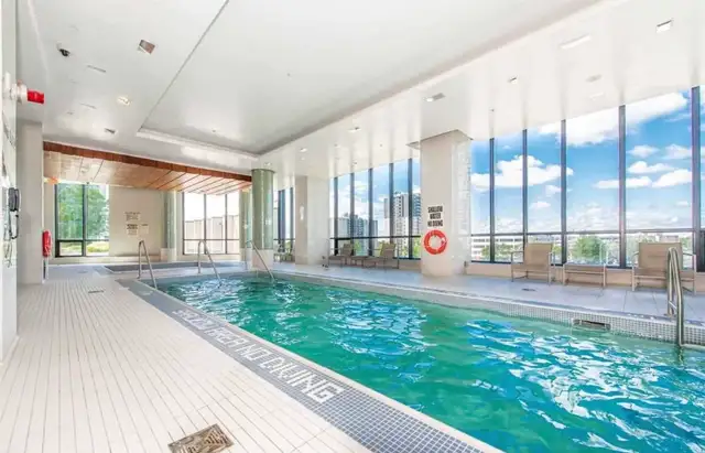 1 Den (Den with a door) |CN Views |$2350 | Near Subway   Parking - Photo 9