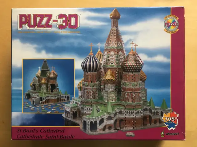 Wrebbit, casse-têtes 3D (10 CT) – 708 @ 774 pièces (aVII)