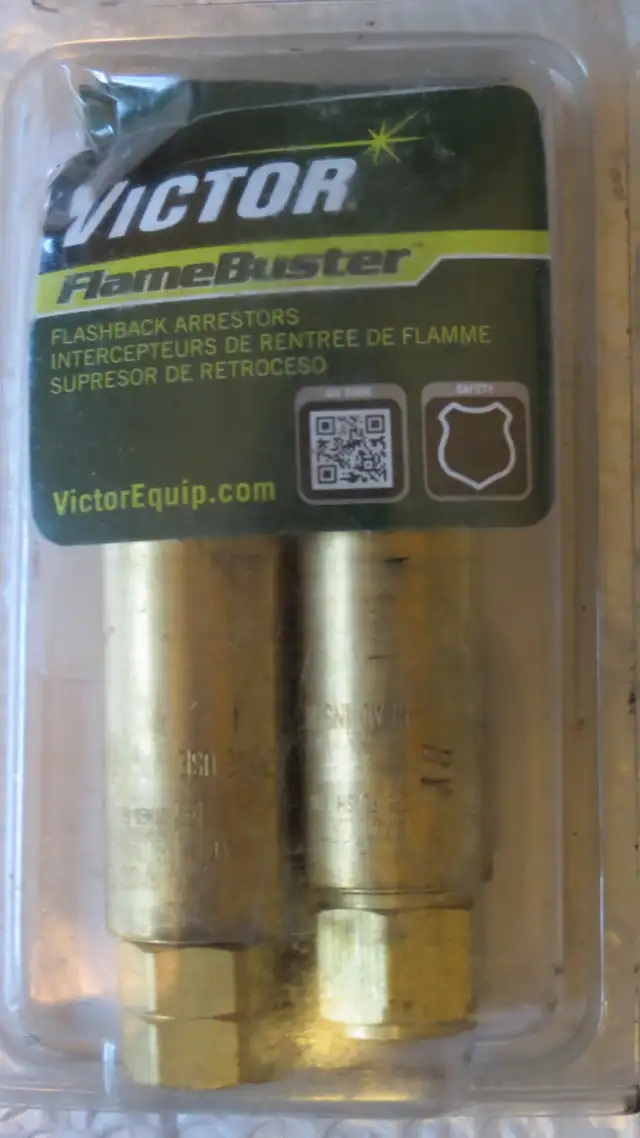 Victor flashback arrestors