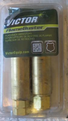 Victor flashback arrestors