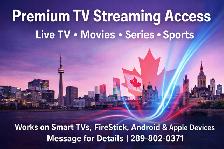 IP TV Streaming Setup Compatible with Most Devices